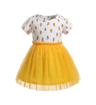 Cotton Short Sleeves Frock